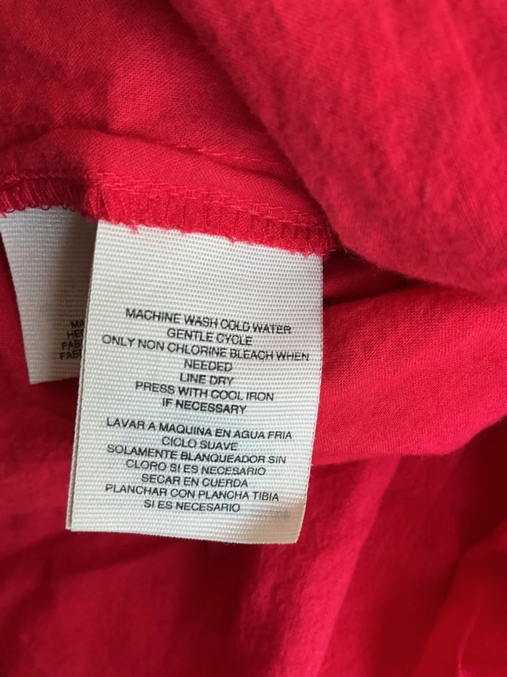 RACHEL Rachel Roy Red Eyelet Tie-Strap top - Picture 7 of 10